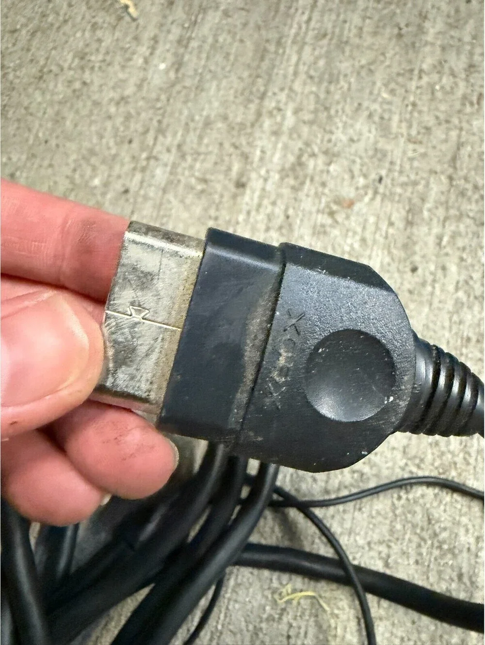 Microsoft OEM Original Xbox Standard AV Cable Very Good Xbox Original